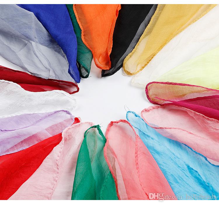 Multi Color Chiffon Scarves